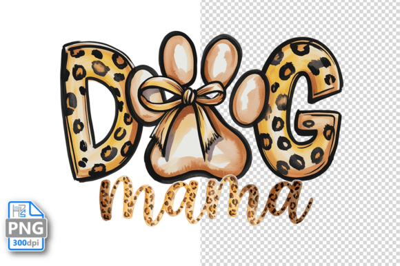 Dog Mama Coquette Bow Png, Dog Lover Png